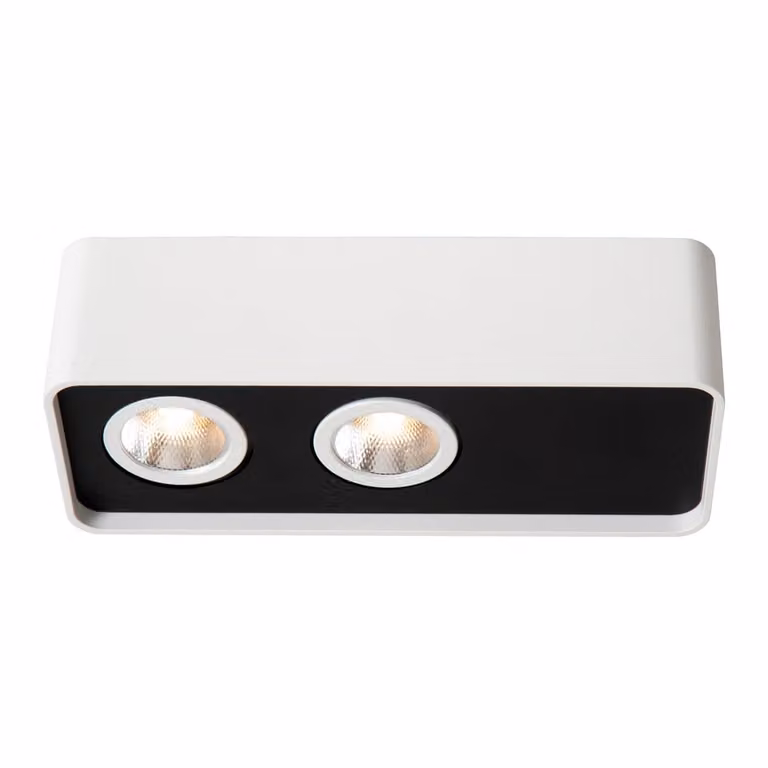 Lucide Angular Dimbare LED Plafondspot Wit Premium