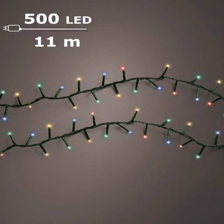 Lumineo kleurrijke LED-lichtketting voor kerstverlichting