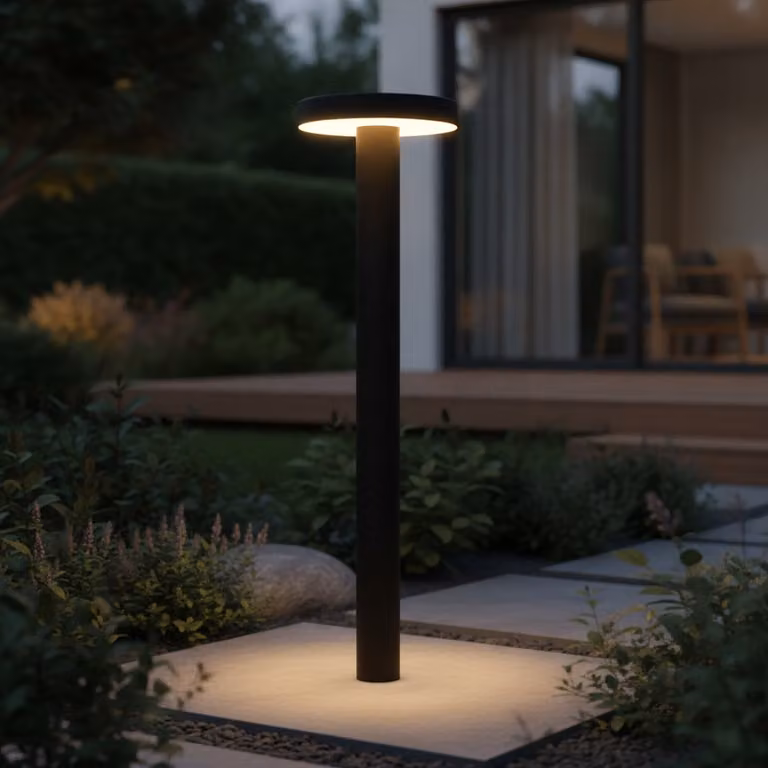 Lyora LED-tuinlamp Mood grijs 40 cm