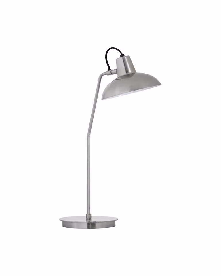 House Doctor Desk tafellamp zilver, Hoogte: 50 cm
