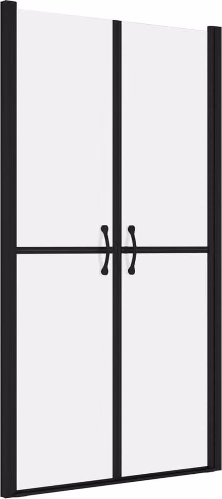 vidaXL Douchedeur met mat veiligheidsglas 98-101 x 190 cm