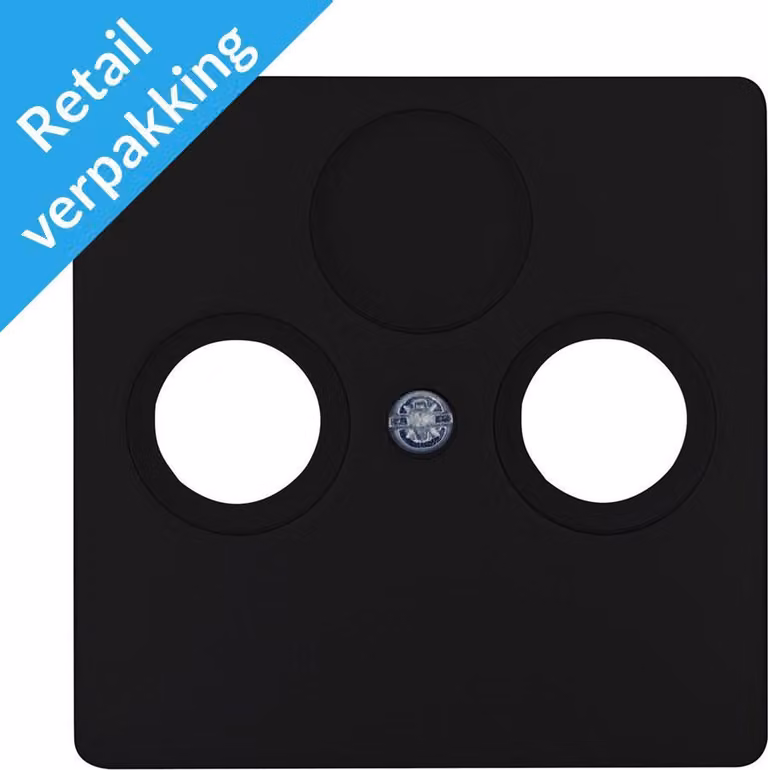 Koppeling 334950185, zwart, kunststof, mat, IP20