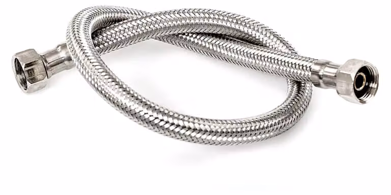 Solidchoice Flexibele aansluitingsslang 1/2 inch - 20 cm voor wateraansluiting