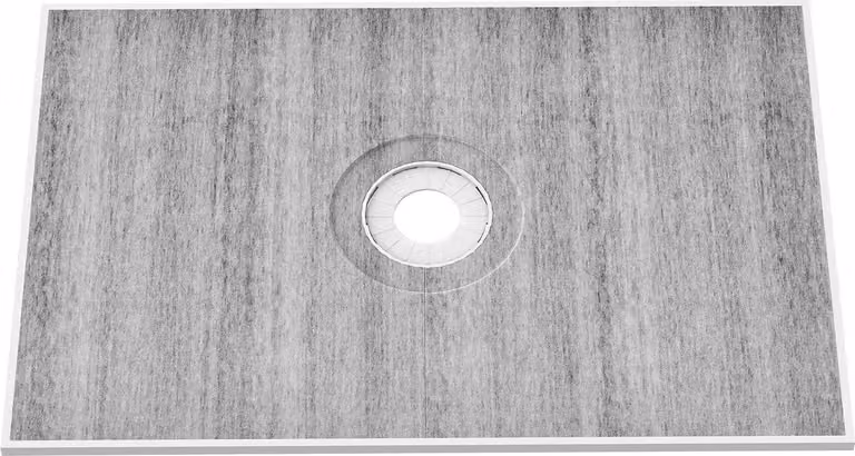 VEVOR Douchebakset met douchebak en centrale afvoer van 160 mm, B/D: 1219 x 1828 mm