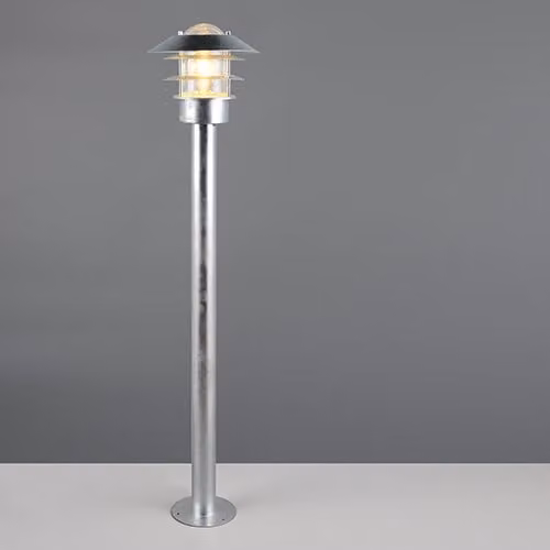 Trio Ruvuma Tuinlamp Zinkgrijs - Hoogte: 100 cm