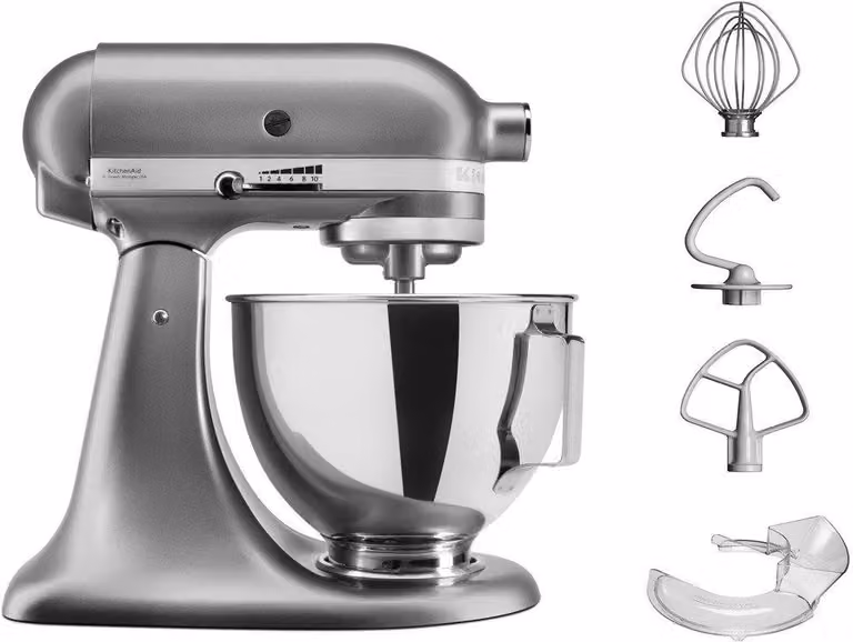 KitchenAid 5KSM95PSECU Keukenmachine Zilver