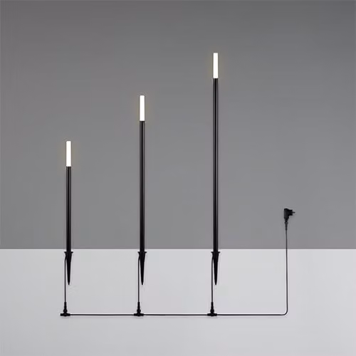 Trio Tuinlamp Stick zwart met grondpen