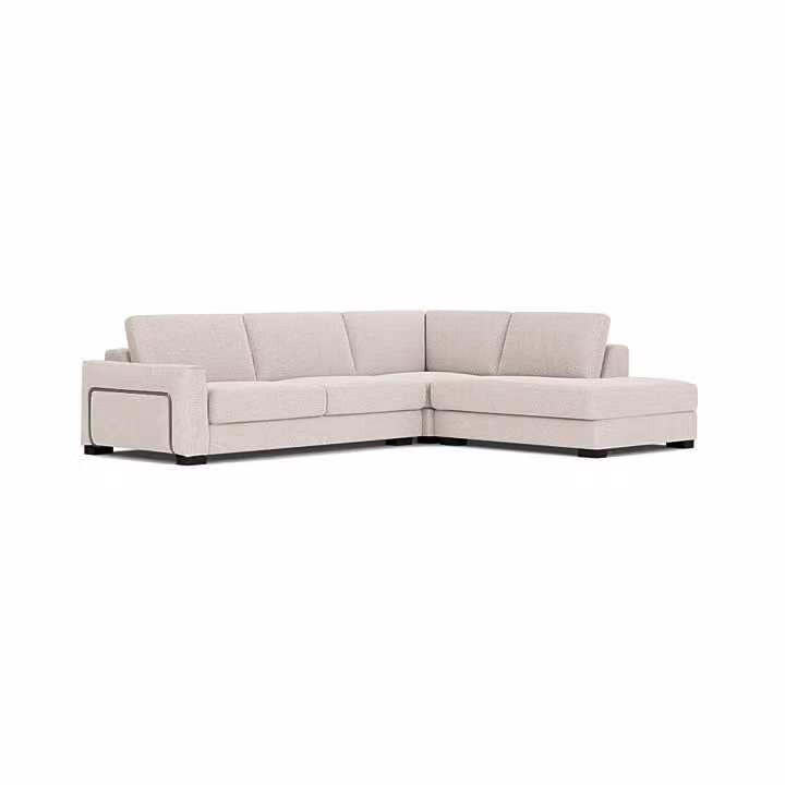 Prominent Hoekbank Sofia - Beige - Stof - Modern L-vormig