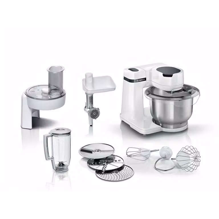Bosch Serie 2 MUMS2EW30 Keukenmachine, Wit, 3,8 liter, 700 W