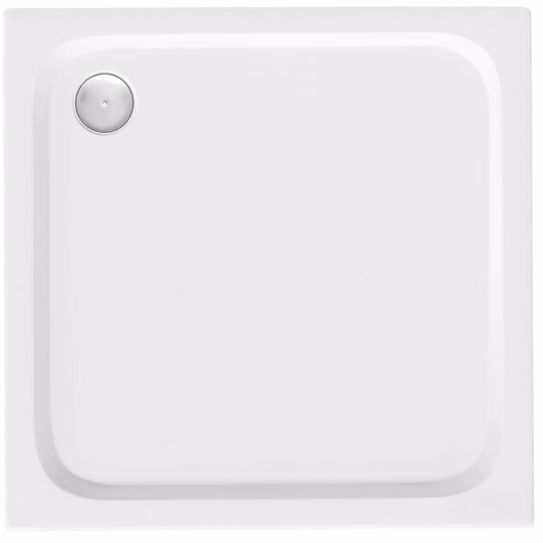Rea Douchebak Belmond White 90x90 Geborsteld goud afdekking