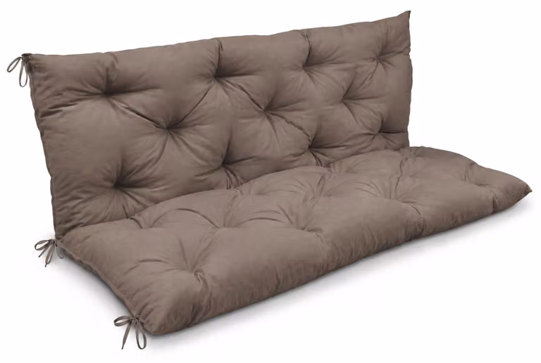 Beautissu Bankkussen Flair, kleur BR Taupe, B/D/H: 180 x 50 x 50 cm