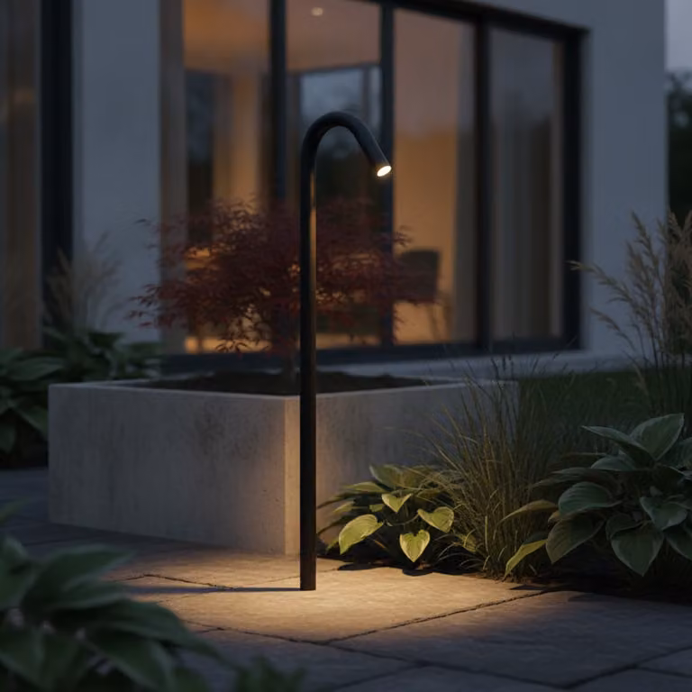 Lyora Design padverlichting Gream - Zwart - 80 cm