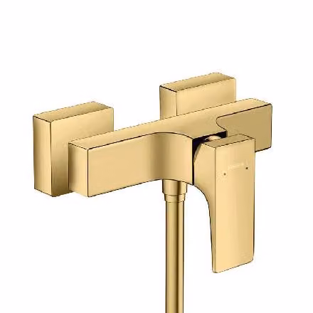 Hansgrohe Metropol Brausenmengkraan met hendelgreep, opbouwmodel, gepolijst goud