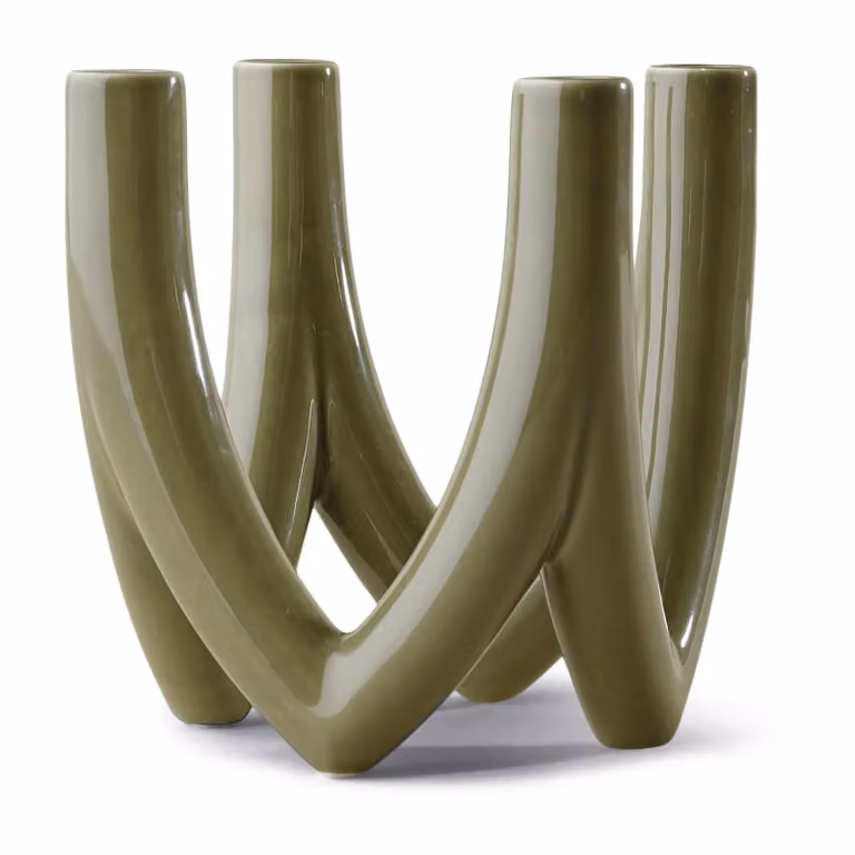 Ro Collection Chandelier kaarsenhouder no. 56 Olive green