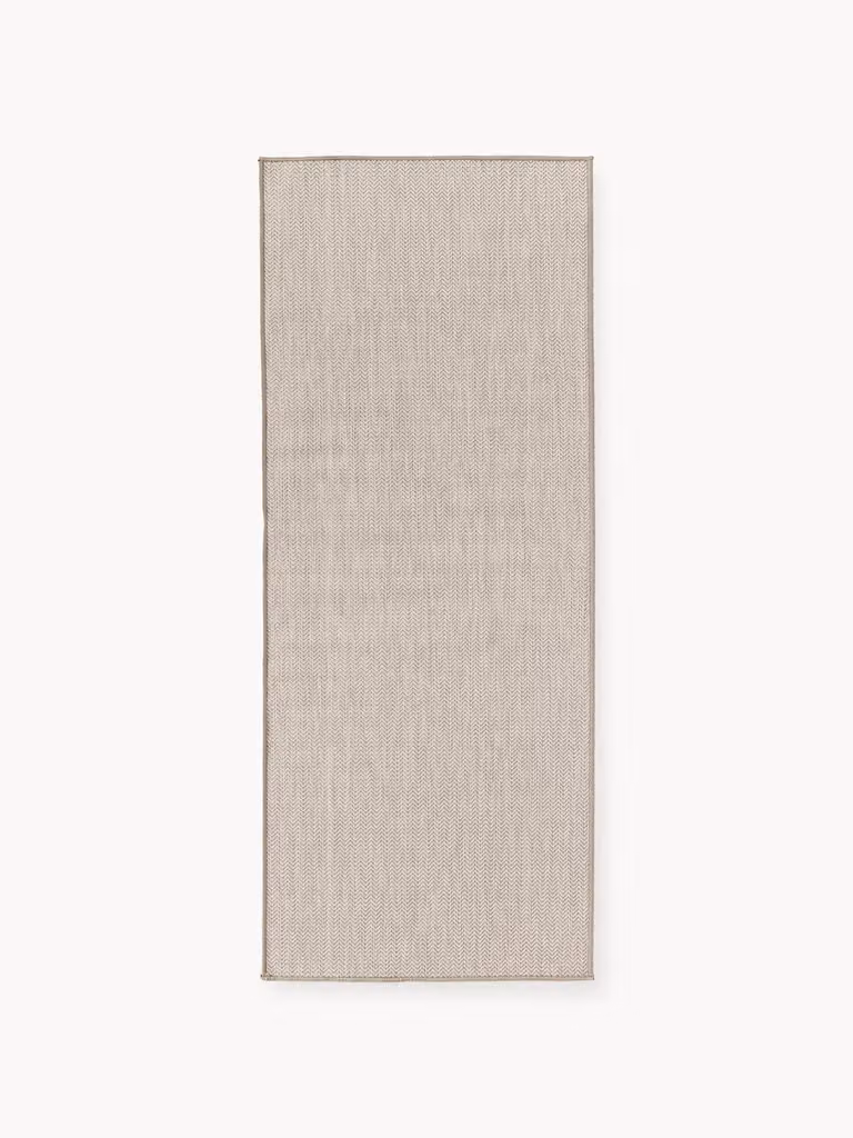 Westwing Collection Cort Outdoor Loper met Zigzag Patroon in Kilim Stijl
