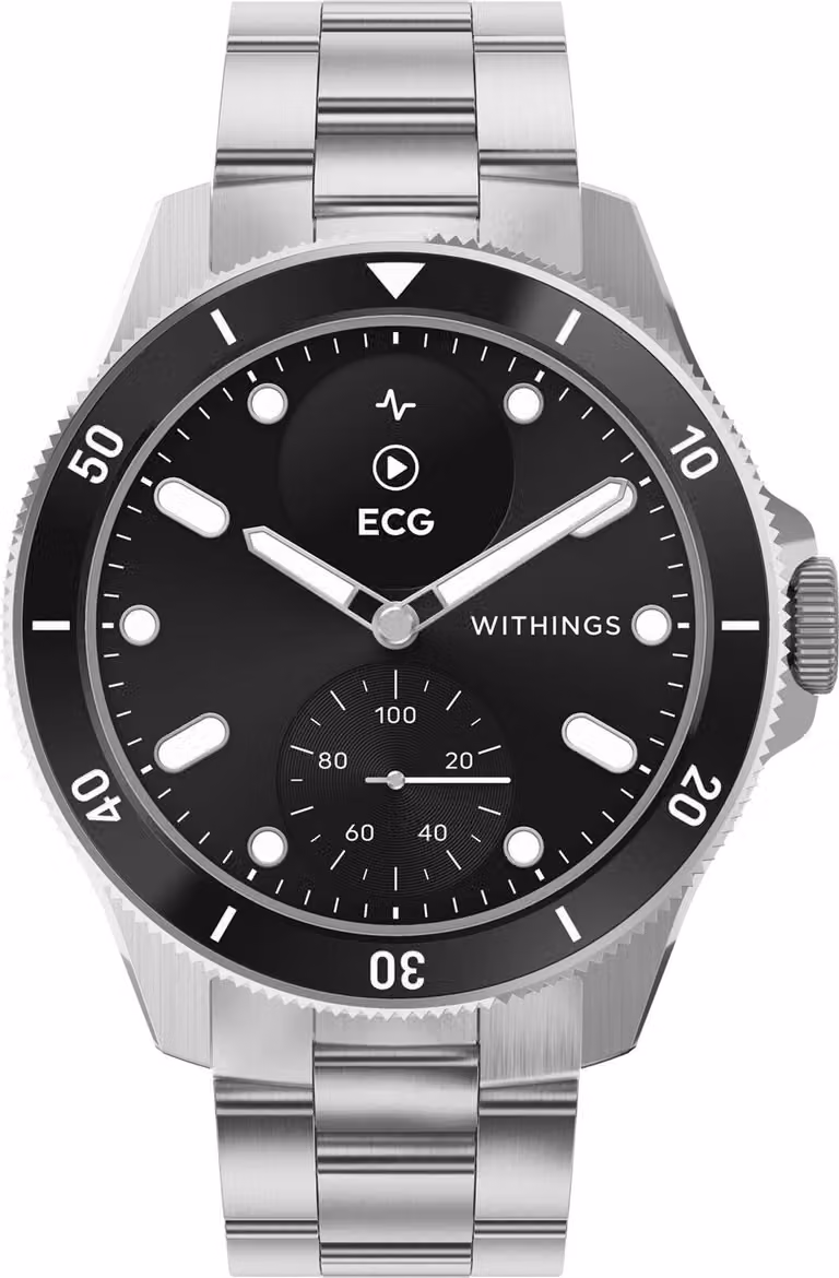 Withings HWA10 Smartwatch voor heren, compleet pakket