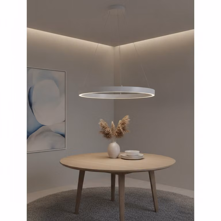 Lyora Design hanglamp Sting wit rond Ø 100 cm