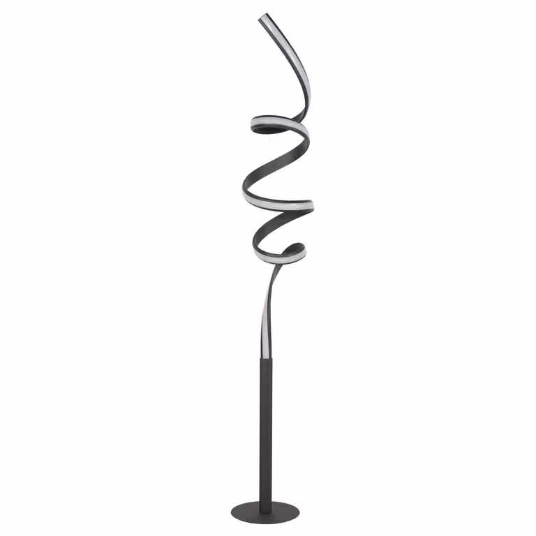 Vloerlamp Arte Highlight zwart modern aluminium