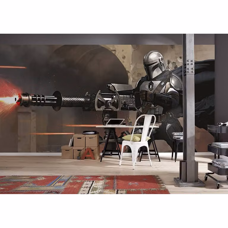 home24 Fotobehang The Mandalorian Blaster Breedte: 500 cm, Hoogte: 250 cm