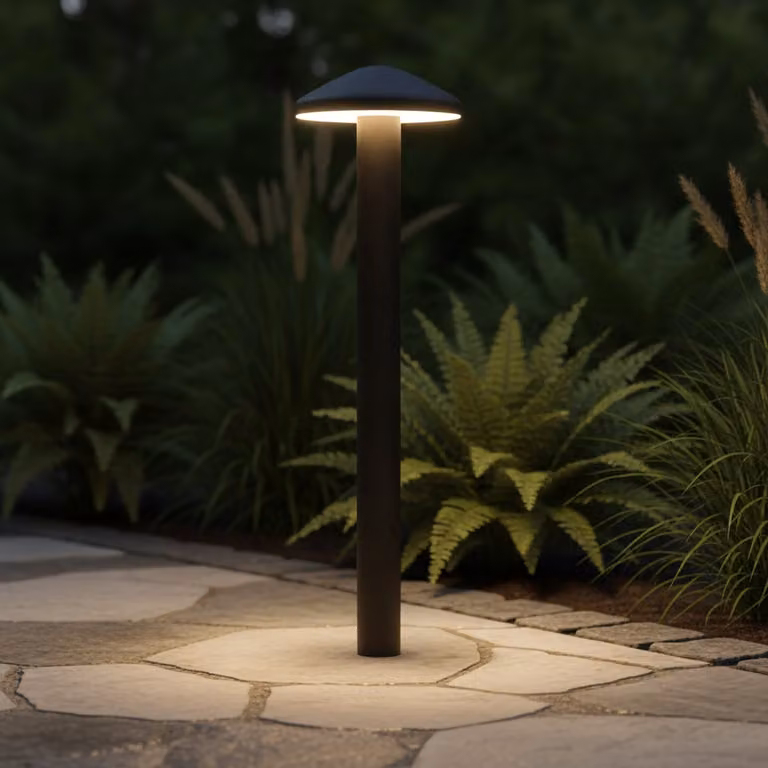 Lyora Nemo LED-tuinlamp zwart aluminium B: 11 cm, D: 11 cm, H: 40 cm