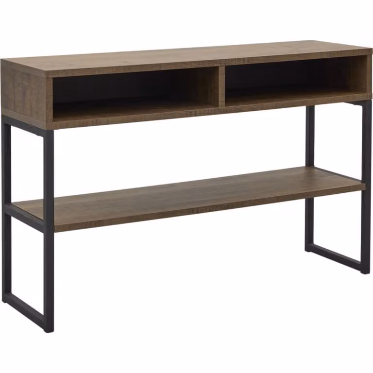 Sidetable Nilis met 2 open vakken in Dark Mango