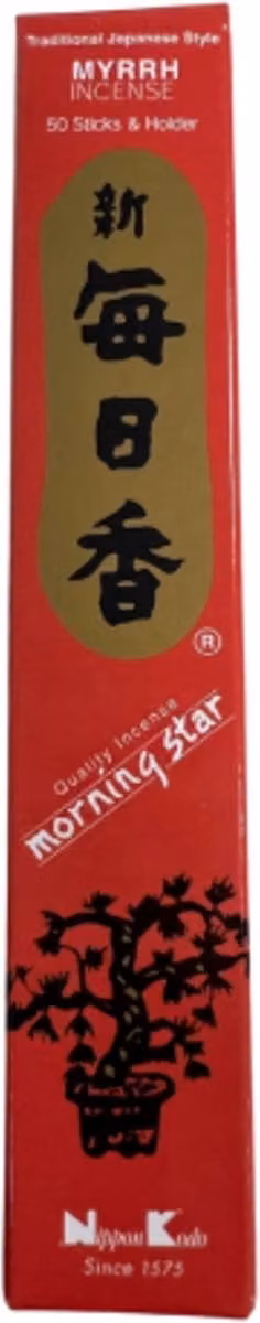 Morning Star Japanse wierook Mirre voor Yogi & Yogini Meditation