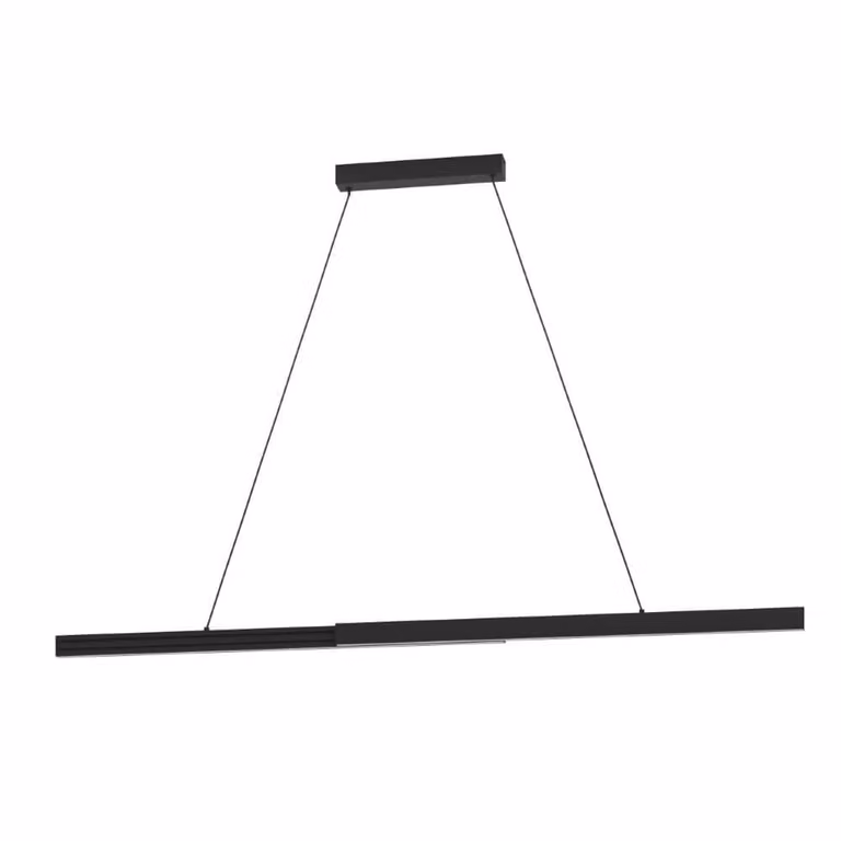 Eglo Montebuono Design Hanglamp Zwart met 2 LED lampen, 2600 lm, 3000 K, Warm wit