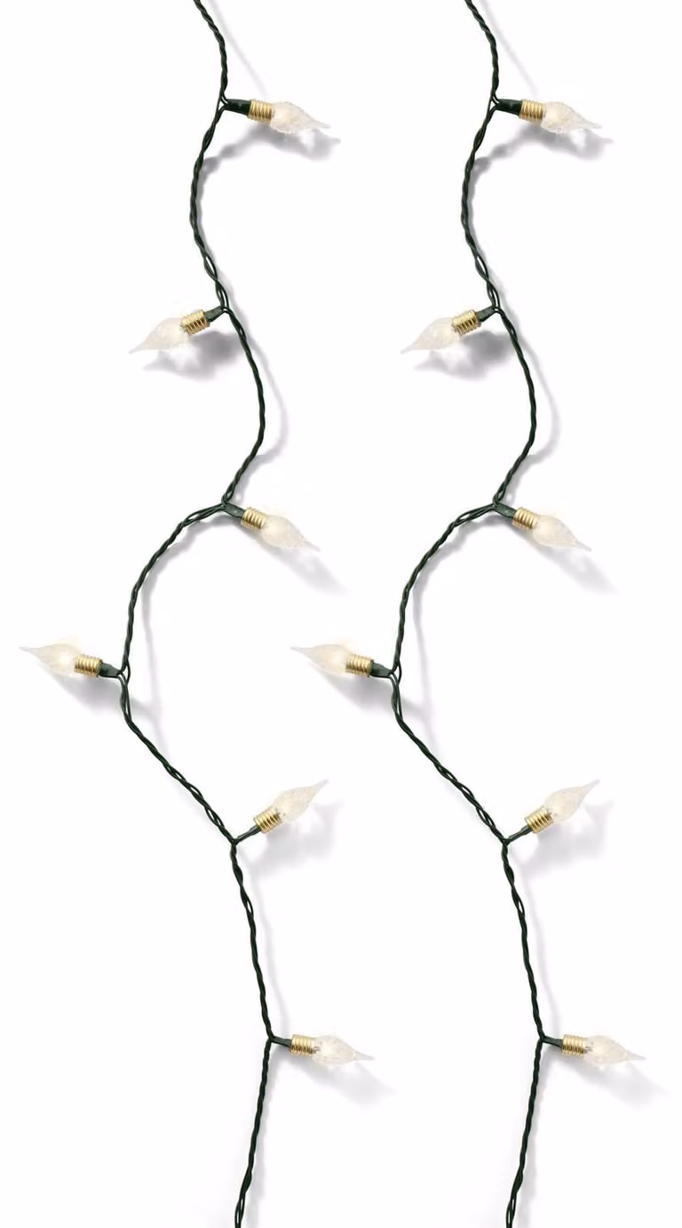 Kaemingk Kerstverlichting LED Vintage Lights Groen Warm Wit