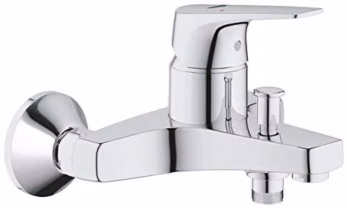 GROHE Start Flow eengreeps bad- en douchemengkraan, wandmontage, chroom