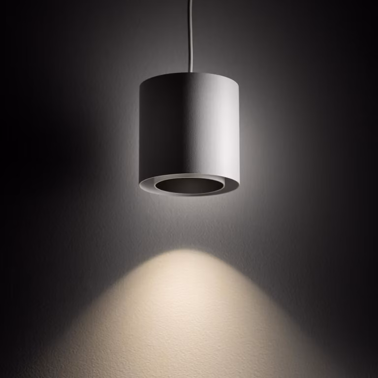 Nowodvorski Hanglamp Point Duo, Modern, Wit/Opaal, Dimbaar, voor Woon- en Eetkamer