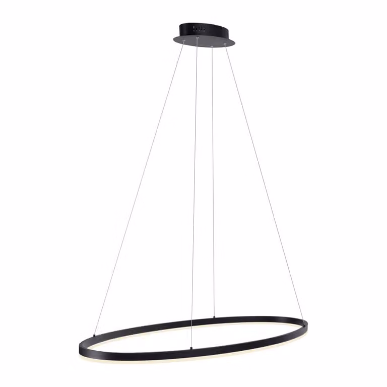 Paul Neuhaus Titus Hanglamp Grijs/Zwart, Diameter: 118 cm