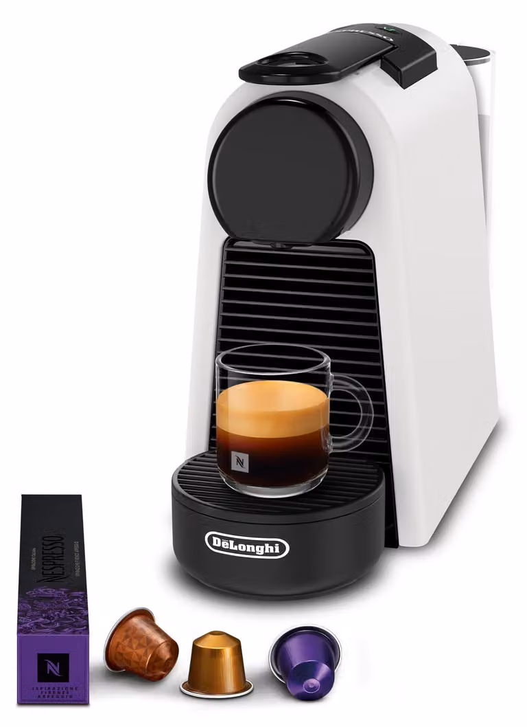 DeLonghi Nespresso Essenza Mini Koffiezetapparaat Wit EN85 WMT
