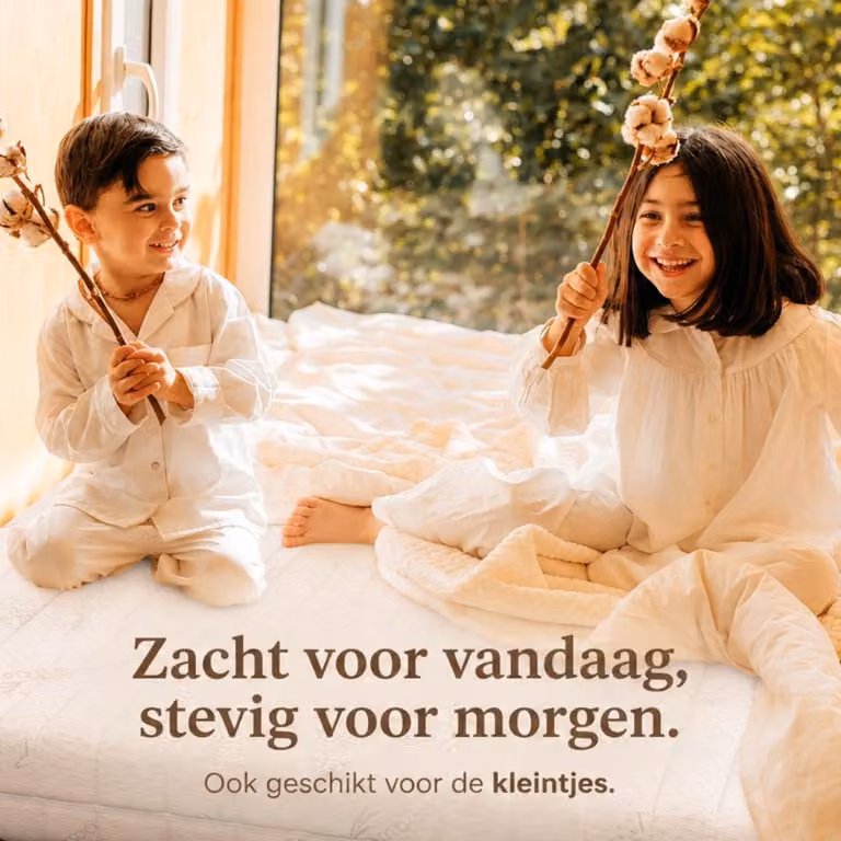 Ada Sleep Kids® Koudschuim Babymatras voor Box - Anti-allergisch - B/D/H: 75 x 95 x 10 cm