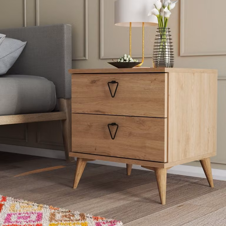 Skye Decor Nachtkastje Versa-Ce 3632 Eiken B/D/H: 52 x 45 x 55,1 cm