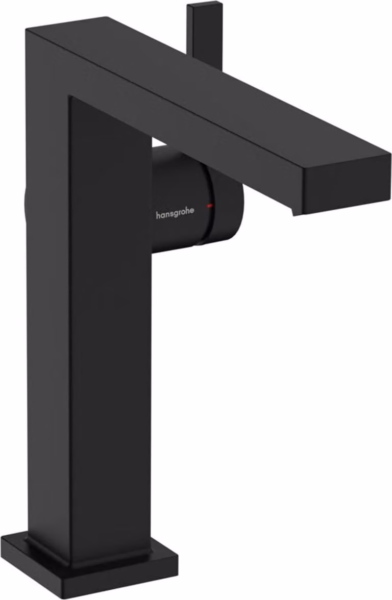 Hansgrohe Fine Tecturis E Eengreeps wastafelmengkraan ComfortZone 150 met CoolStart, matzwart