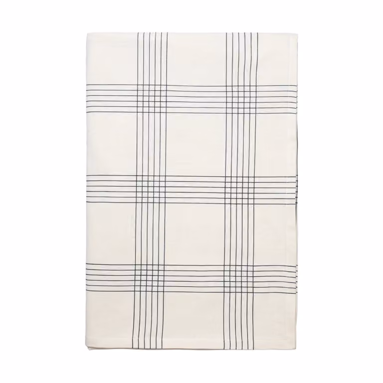 Broste Copenhagen Alice tafellaken Black-Natural, 160 x 300 cm