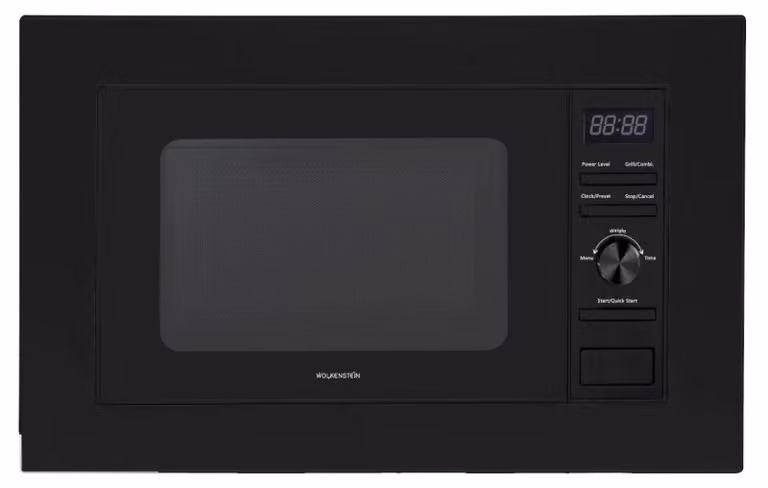 Wolkenstein WMW800-20GB EB Inbouwmagnetron met grillfunctie, 20 liter, 800 Watt, LED-display