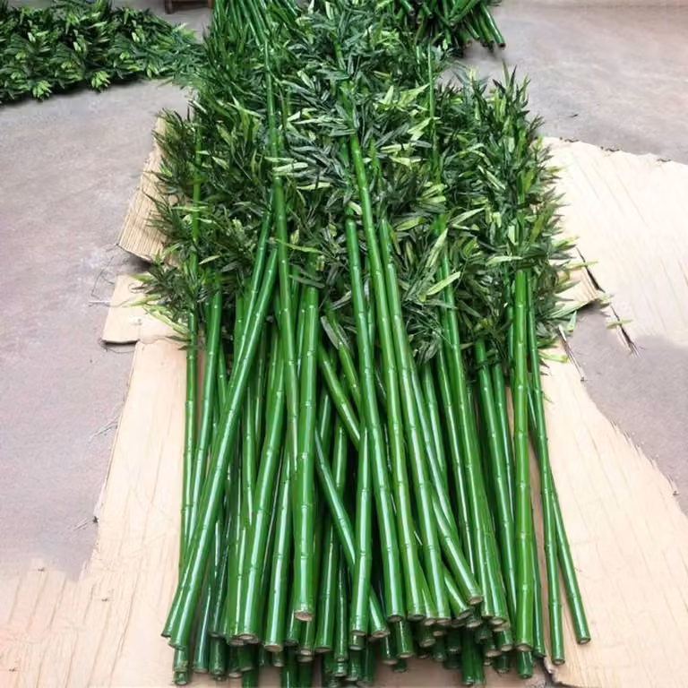 Kunstmatige Bamboe Decoratieve Planten Groen - Weerbestendig Ontwerp voor Privacy - Tot 2 Meter