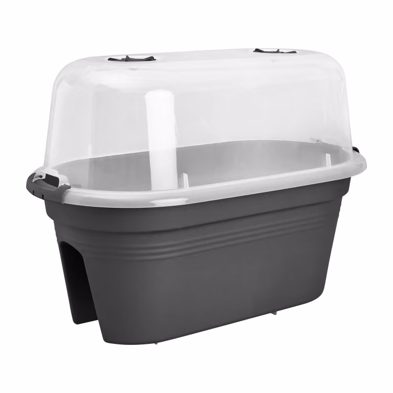 Elho Green Basics Balcony Grow Set 55 Living Black