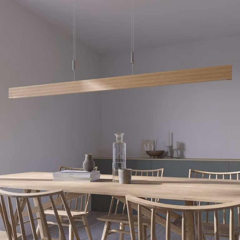 Quitani Design Hanglamp Lise van Hout en Metaal, Dimbaar, LED, voor Woon- of Eetkamer
