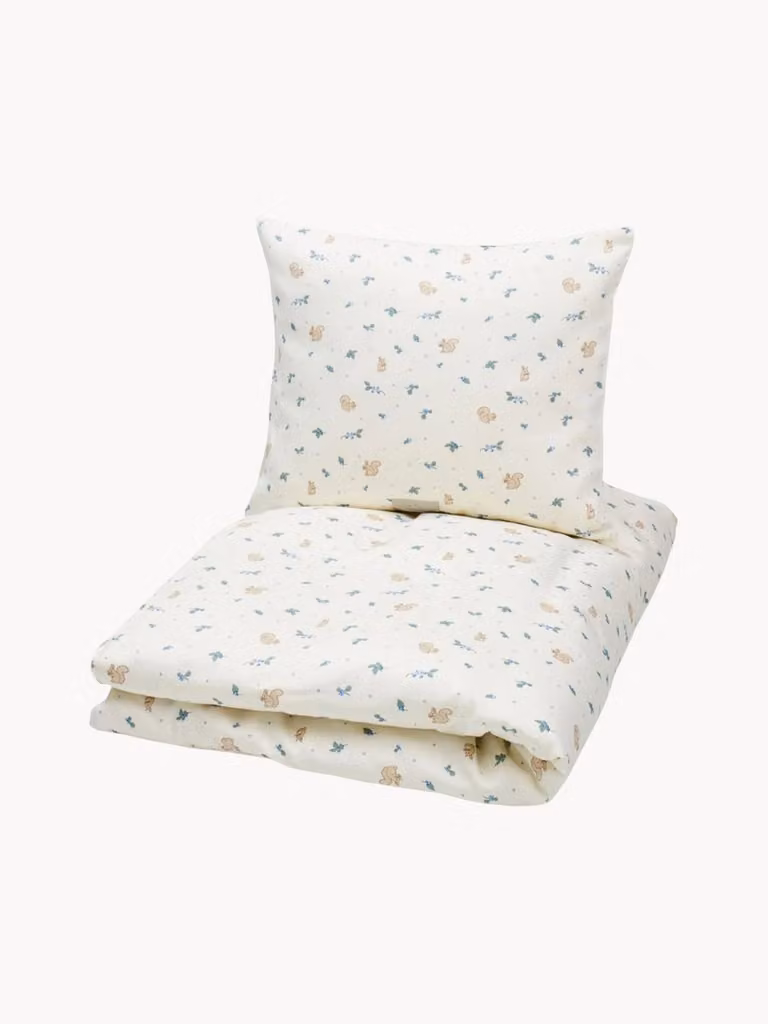 Cam Cam Copenhagen Babybedtextielset Blueberries van katoensatijn