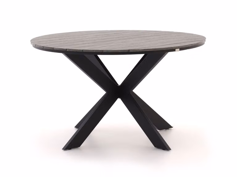 Bellagio ronde tuintafel van polywood met een diameter van 126 cm