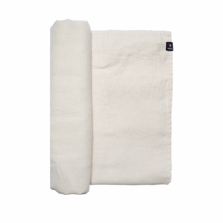 Himla Sunshine tafelkleed Fog beige B/D: 140 x 250 cm