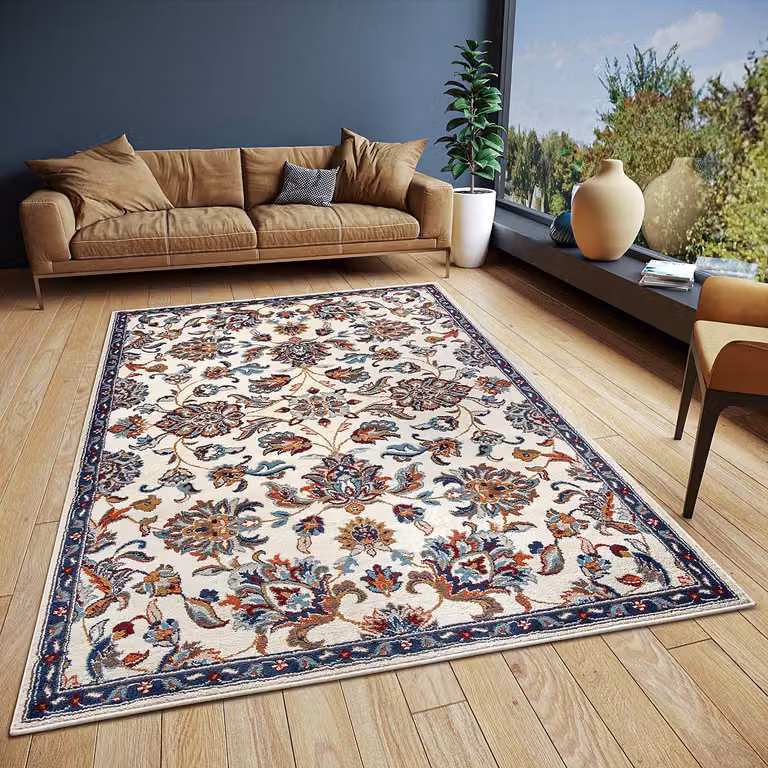 home24 Oosters vloerkleed Caracci beige/crèmewit B/D: 80 x 120 cm