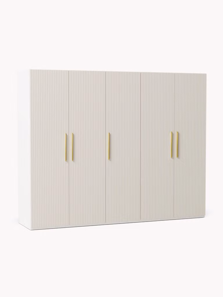 Westwing Collection Simone Modulaire Draaideurkast van hout, Breedte: 200 cm