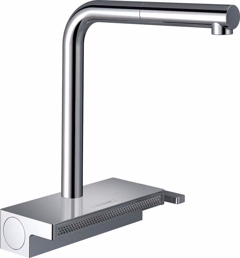 Hansgrohe Keukenmengkraan met uittrekbare douchekop en sprayfunctie