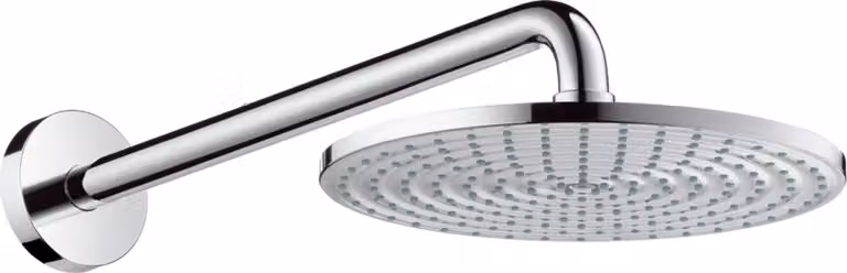 Hansgrohe Raindance Air regendouche douchekop met douchearm, 24 cm, chroom, 9,4 liter per minuut