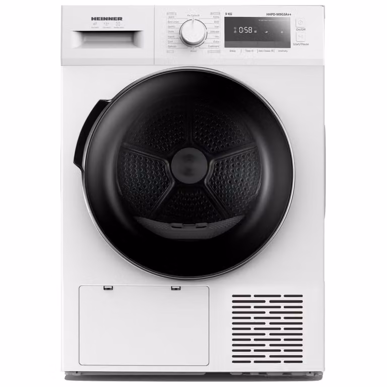 Heinner HHPD-M9G3A Vrijstaande Warmtepompdroger, 9 kg, Wit