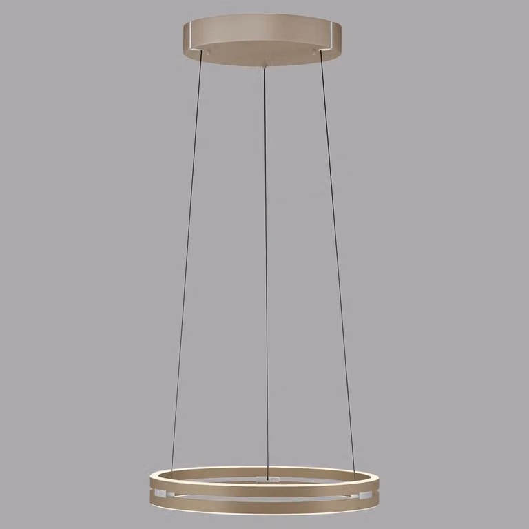 Paul Neuhaus Pure E-Loop LED hanglamp - Brons - Ø 50 cm