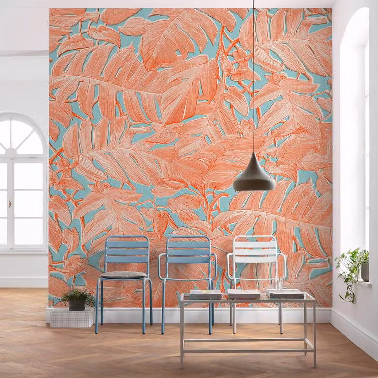home24 Vlies-fotobehang Coralla Mural Breedte: 300 cm, Hoogte: 280 cm